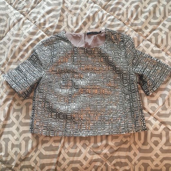 ✨SALE NWT Gold Embellished Two Piece Set Host Pick - Picture 2 of 8